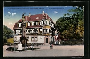 Image du vendeur pour Ansichtskarte Unterreichenbach, Gasthaus und Pension zum Deutschen Kaiser mis en vente par Bartko-Reher