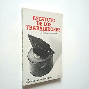 Imagen del vendedor de Estatuto de los trabajadores. Ley 8/1980, de 10 de marzo a la venta por MAUTALOS LIBRERA