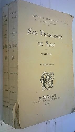 Imagen del vendedor de San Francisco de Ass (siglo XIII). 2 tomos. Obras completas de? Tomos XVII y XVIII a la venta por Librera La Candela