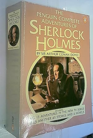 Seller image for The Penguin Complete Adventures of Sherlock Holmes. All 13 adventures in the New TV Series. Plus Another 43 Stories and 4 Novels for sale by Librera La Candela