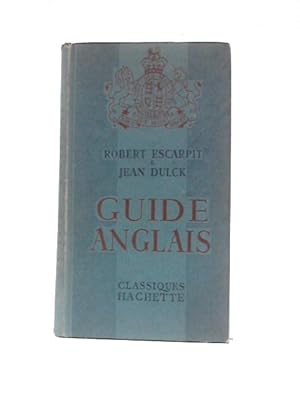 Bild des Verkufers fr Guide Anglais zum Verkauf von World of Rare Books