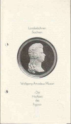 Bild des Verkufers fr Programmheft Wolfgang Amadeus Mozart DIE HOCHZEIT DES FIGARO Premiere 7. / 8. Mai 1983 Spielzeit 1982 / 83 Heft 9 zum Verkauf von Programmhefte24 Schauspiel und Musiktheater der letzten 150 Jahre