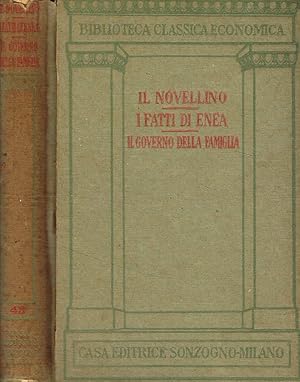Seller image for Il novellino. I fatti di Enea. Il governo della famiglia for sale by Biblioteca di Babele