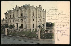 Ansichtskarte Fürth, Freimaurer-Logengebäude