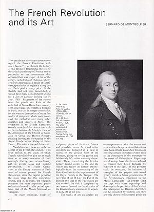 Image du vendeur pour The French Revolution and its Art. Together with, The First Empire. Two original articles from Apollo, International Magazine of the Arts, 1977. mis en vente par Cosmo Books