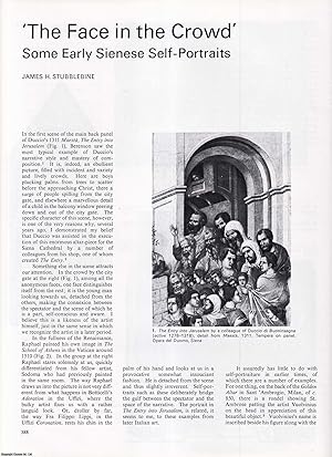 Seller image for Some Early Sienese Self-Portraits. An original article from Apollo, International Magazine of the Arts, 1978. for sale by Cosmo Books