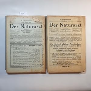 Bild des Verkufers fr Der Naturarzt (24 Hefte). 44 u. 45 Jahrgang / 1916 u. 1917 zum Verkauf von Gebrauchtbcherlogistik  H.J. Lauterbach