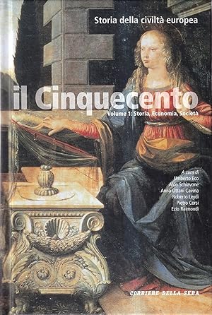 Bild des Verkufers fr Il Cinquecento. Vol. 1: Storia, economia, societ zum Verkauf von Il Salvalibro s.n.c. di Moscati Giovanni