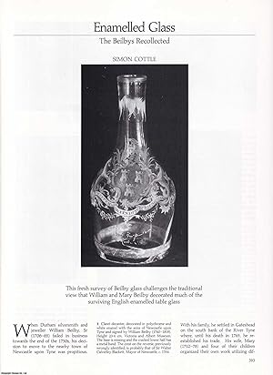 Image du vendeur pour Enamelled Glass: The Bielbys Recollected. An original article from Apollo, International Magazine of the Arts, 1989. mis en vente par Cosmo Books