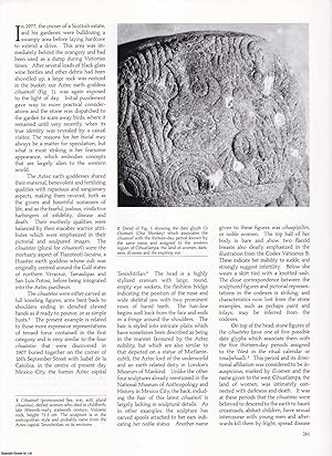 Seller image for An Aztec Cihuateotl Discovered in Scotland in 1977. An original article from Apollo, International Magazine of the Arts, 1989. for sale by Cosmo Books