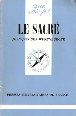 Le sacré