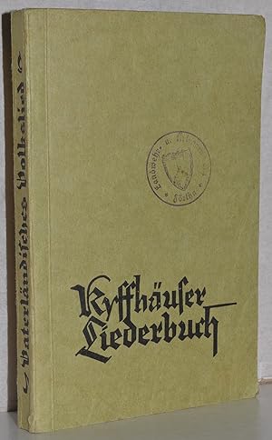 Kyffhäuser-Liederbuch (Vaterländisches Volkslied). Mit Nachtrag. M. Buchschmuck von Wilhelm Kaufm...