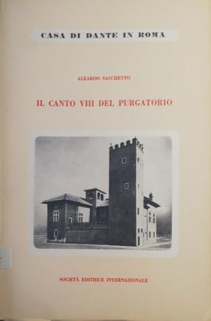 Immagine del venditore per Il canto VIII del Purgatorio venduto da librisaggi