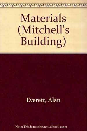 Seller image for Materials (Mitchell's Building) for sale by WeBuyBooks