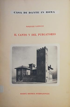 Imagen del vendedor de Il canto V del Purgatorio a la venta por librisaggi