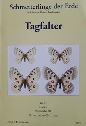 Bild des Verkufers fr Butterflies of the World 23: Papilionidae 12: Parnassius apollo III Text zum Verkauf von PEMBERLEY NATURAL HISTORY BOOKS BA, ABA