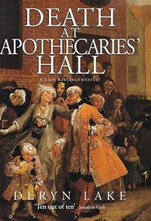 Image du vendeur pour Death at Apothecaries' Hall (A John Rowlings mystery) mis en vente par WeBuyBooks 2