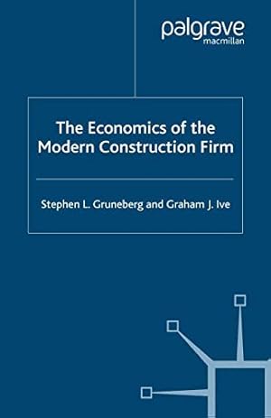 Seller image for The Economics of the Modern Construction Firm for sale by WeBuyBooks