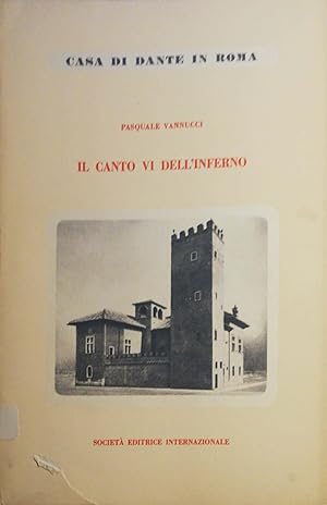 Imagen del vendedor de Il canto VI dell'Inferno a la venta por librisaggi