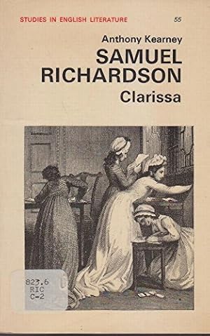 Imagen del vendedor de Samuel Richardson's "Clarissa" (Study in English Literature) a la venta por WeBuyBooks 2