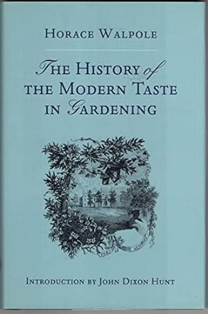 Imagen del vendedor de The History of the Modern Taste in Gardening a la venta por WeBuyBooks