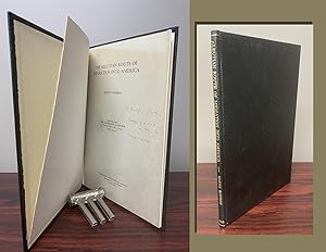 Seller image for ALEUTIAN ROUTE OF MIGRATION INTO CANADA. Signed by Marius Barbeau for sale by TBCL The Book Collector's Library