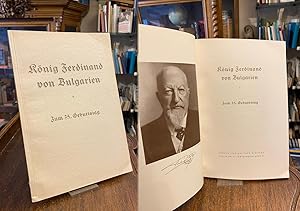 Imagen del vendedor de Knig Ferdinand von Bulgarien : Zum 75. Geburtstag. a la venta por Antiquariat an der Stiftskirche