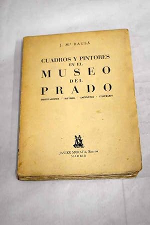 Imagen del vendedor de Cuadros y pintores en el Museo del Prado a la venta por Alcan Libros