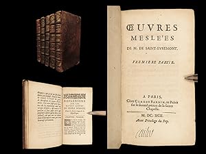 Image du vendeur pour Oeuvres Meslees De Mr. De Saint-Evremont mis en vente par Schilb Antiquarian