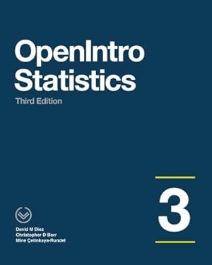 Seller image for OpenIntro Statistics: Third Edition (CreateSpace) for sale by WeBuyBooks