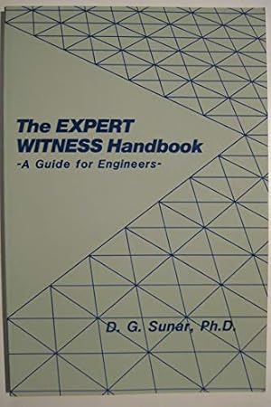 Immagine del venditore per The expert witness handbook: A guide for engineers (Engineering review manual series) venduto da -OnTimeBooks-