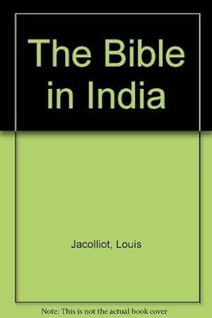 Bild des Verkufers fr The Bible in India zum Verkauf von -OnTimeBooks-