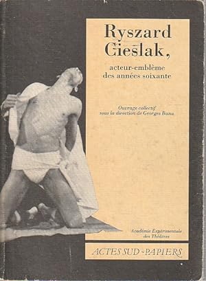 Bild des Verkufers fr Ryszard Cieslak, acteur-emblme des annes soixante, zum Verkauf von L'Odeur du Book