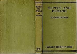 Image du vendeur pour Supply and Demand (Cambridge Economic Handbooks Series, #1)) mis en vente par Dorley House Books, Inc.
