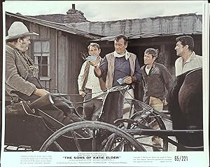 Image du vendeur pour The Sons of Katie Elder 8 X 10 Still 1965 Wayne, Martin, Holliman & Anderson! mis en vente par AcornBooksNH