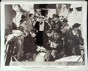 Imagen del vendedor de The Bank Dick 8 x 10 Still 1940 W.C. Fields, Grady Sutton! a la venta por AcornBooksNH