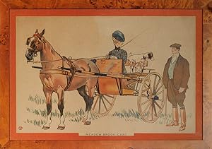 "Meadow Brook Cart" by Edward Penfield