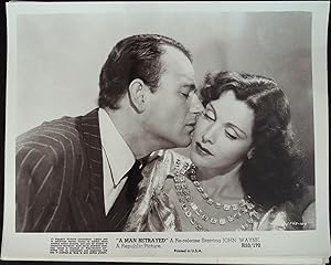 Seller image for A Man Betrayed 8 X 10 Still 1941 John Wayne, Frances Dee! for sale by AcornBooksNH