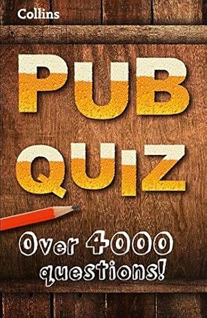 Bild des Verkufers fr Collins Pub Quiz (Quiz Book) zum Verkauf von WeBuyBooks 2