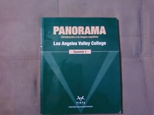 Seller image for Panorama Introduccion a La Lengua Espanola. Los Angeles Valley College. 3rd Edition (Spanish 1, Volu for sale by -OnTimeBooks-