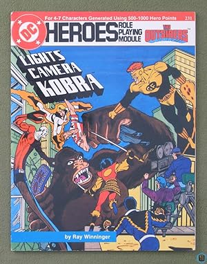Immagine del venditore per Lights Camera Kobra (DC Heroes Roleplaying Game RPG) venduto da Wayne's Books