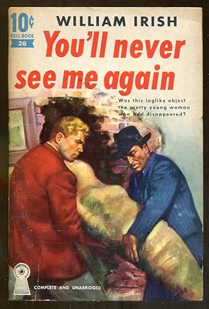 Seller image for You'll Never See Me Again for sale by Dearly Departed Books
