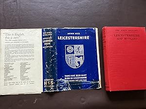 Seller image for The King s England: Leicestershire and Rutland for sale by Paperworks