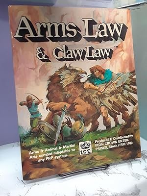 Image du vendeur pour Arms Law & Claw Law mis en vente par Chamblin Bookmine