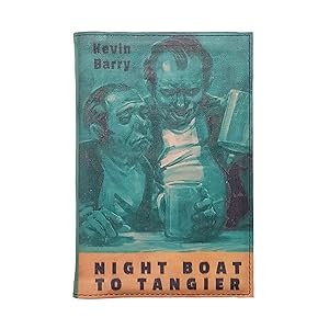 Seller image for NIGHT BOAT TO TANGIER With Custom Leather Cover Limited Edition Personalized Book for sale by LeatherCoveredBooks