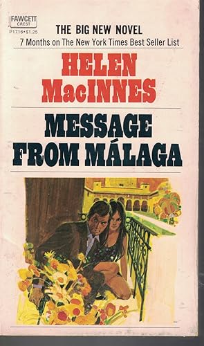 Seller image for Message from Malaga for sale by Ye Old Bookworm