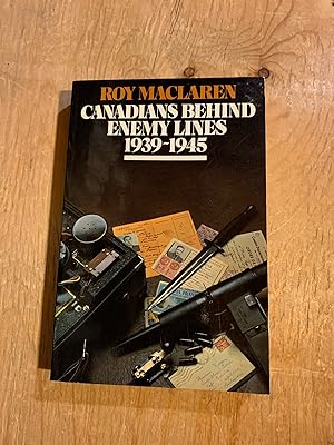 Immagine del venditore per Canadians Behind Enemy Lines, 1939-1945 venduto da Singing Pebble Books