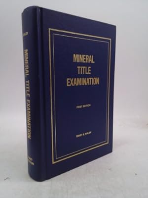 Seller image for Mineral Title Examination for sale by ThriftBooksVintage