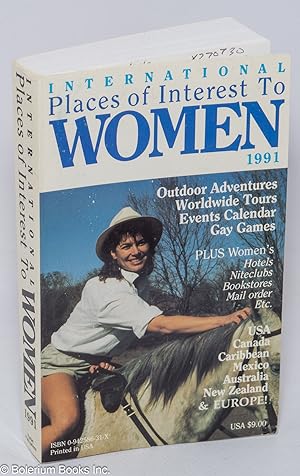 Bild des Verkufers fr International Places of Interest to Women 1991 zum Verkauf von Bolerium Books Inc.