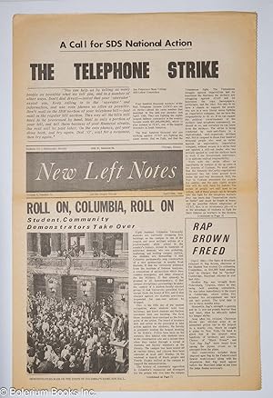 SDS new left notes, vol. 3, no. 15, April 29, 1968